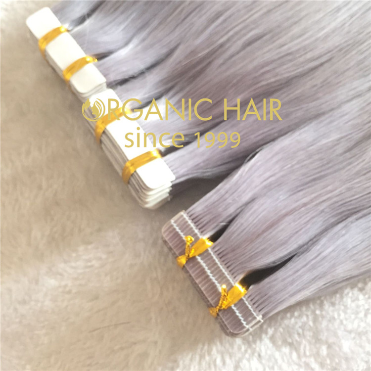 New product double line tape in hair extensions  C71